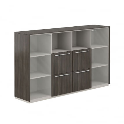 Шкаф средний с ящиками Атлас НЗ-0306.БТ.БТ Бренсон Трюфель / Atlas NZ-0306.BT.BT_0