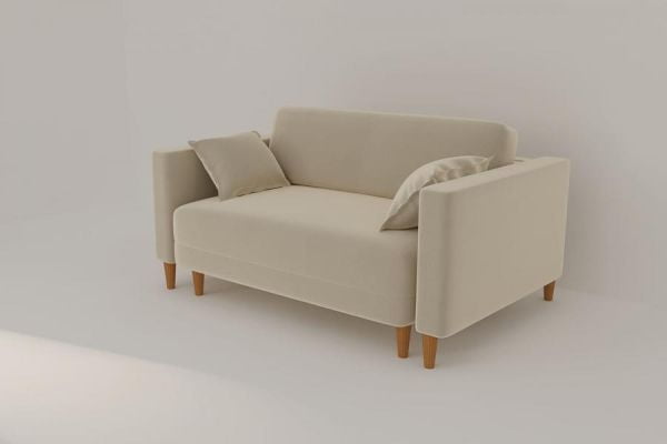 Диван прямой Урвик (Берхоусе) Цвет фасада: Левис 09 велюр; Тип: Прямой; Материал фасада: Металл/Велюр / (Berhouse)_1