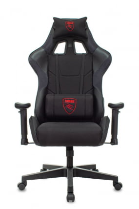 Кресло игровое ЗОМБИЕ Тхундер 1 черный/карбон / ZOMBIE Thunder_1