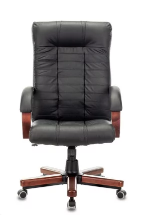 Кресло руководителя Бюрократ КБ-10ВАЛНУТ/Б/ЛЕАТХ / KB-10WALNUT/B/LEATH_3