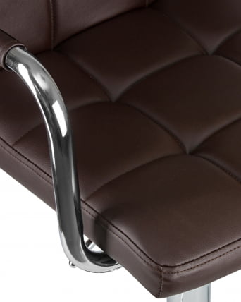 Стул барный ДОБРИН КРУГЕР АРМ Коричневый / DOBRIN KRUGER ARM_6