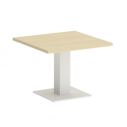 Стол журнальный квадратный ХОМЕ ОФФИCЕ ВР.СП-5-60.2Г Клен/Белый металл / HOME OFFICE VR.SP-5-60.2G_0