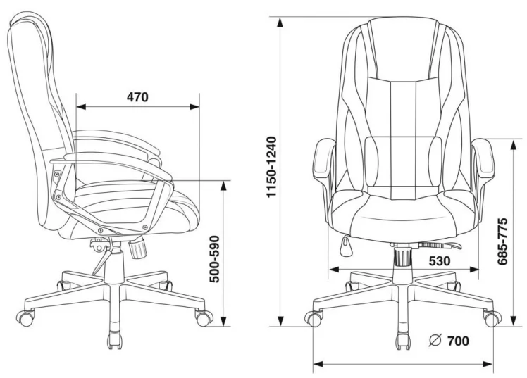 Кресло игровое Зомбие 9 Ред / Zombie Red_8