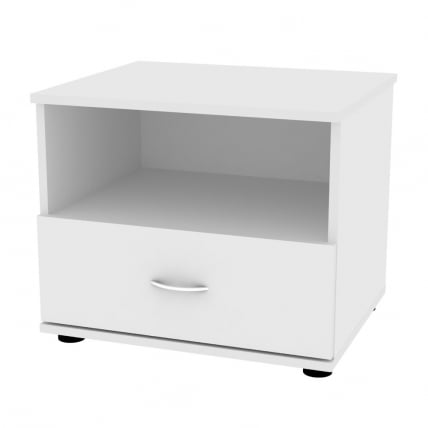 Комод Алиса(К10)458х540х459ручкаскоба96мм(Белый) / Алиса(K10)458х540х459ручкаскоба96мм(Белый)_0