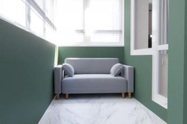 Диван прямой Урвик (Берхоусе) Цвет фасада: Левис 04 велюр; Тип: Прямой; Материал фасада: Металл/Велюр / (Berhouse)_3