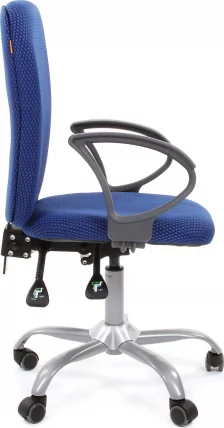 Офисное кресло для оператора CХАИРМАН 9801 черно-голубой / CHAIRMAN_2
