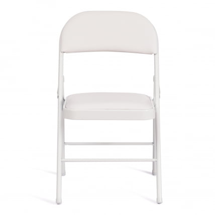 Стул складной ФОЛДЕР (мод. 3022Г) каркас: металл, сиденье/спинка: экокожа, 46.5 х 47.5 х 79 см, вхите (белый) / вхите (белый) / FOLDER (mod. 3022G) white white_4