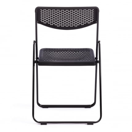 Стул складной ФОЛДЕР (мод. 3016) каркас: металл, сиденье/спинка: пластик, 48,5 х 48 х 82,5 см, блаcк (черный) / FOLDER (mod. black_3