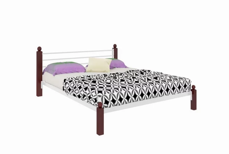 Кровать Милана Лукс 1400х2000 Белая / Lux_0