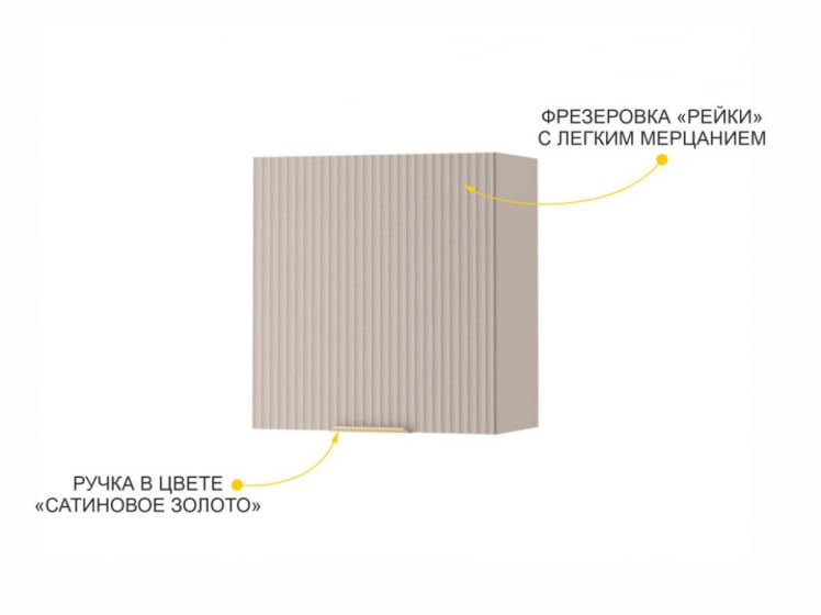Шкаф над вытяжкой (с системой плавного закрывания) Флоренция 107.14_4