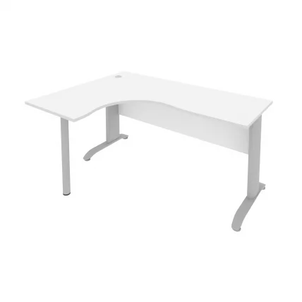 Стол криволинейный левый Рива ПЛ.СА-4 Л Белый / Riva_0