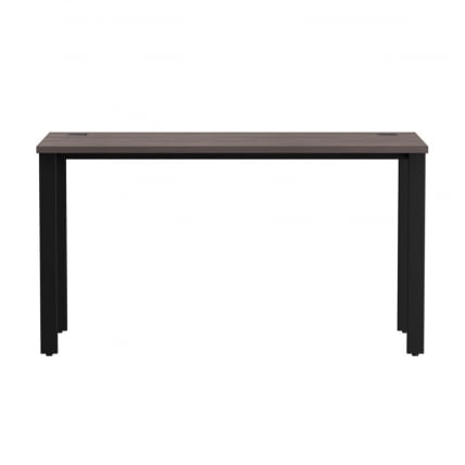 Стол прямой на металлокаркасе, опоры 90 гр Еверпроф ЕВО 254С007 Дуб Пасадена Черный / Everprof EVO 254S007_1