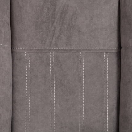 Кресло ОКСФОРД хром флок , серый, 29 / OXFORD_7