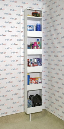 Поворотный шкаф в белом стекле Лупо Вхите Белый / Lupo White_3