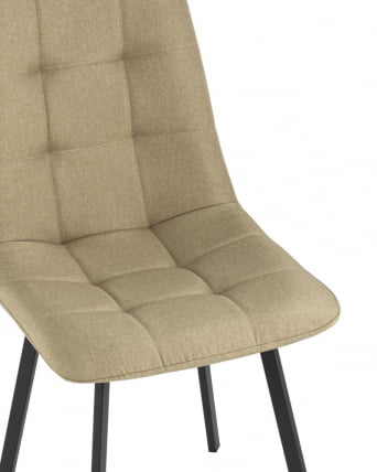 Комплект из четырех стульев Чиллй рогожка бежевый 4 шт. / Chilly_7