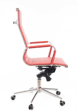 Кресло руководителя Еверпроф Рио М Экокожа Трикс Красный / Everprof Rio M Triks_2