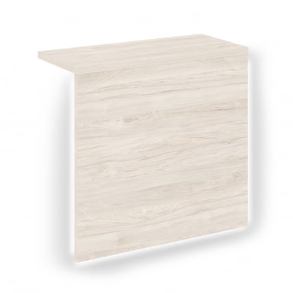 Накладка с подсветкой прямая высокая для О.Р-Ф.МП.В-118 ОНИКС О.Р-НП.В-118.1.С Денвер Светлый / О.R-F.MP.V-118 ONIX О.R-NP.V-118.1.S_0