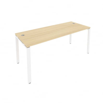 Стол письменный МЕТАЛ СЙСТЕМ Б.СП-5 Акация/Белый / METAL SYSTEM_0