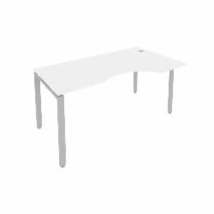 Стол письменный МЕТАЛ СЙСТЕМ Б.СА-1 Пр Белый/Серый / METAL SYSTEM_0