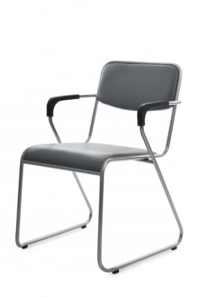 Кресло Никс Плус РCХ ОМКЛ-03 Серый/Металл окрашенный Хром / Nix Plus RCH OMKL-03_6