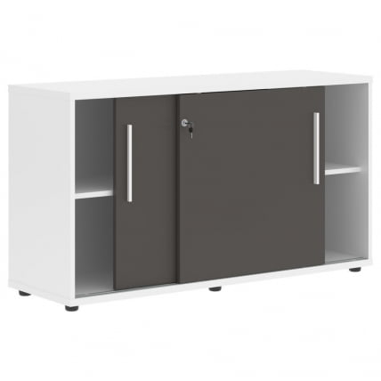 Шкаф с дверьми-купе ЕДИС ЕЛC 1343 Мокко Белый Белый / EDIS ELC_1