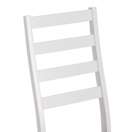 Стул РОСАРИО Многослойная фанера, 39 х 39 х 99 см, вхите, ткань темно-серая (150) / ROSARIO white,_7