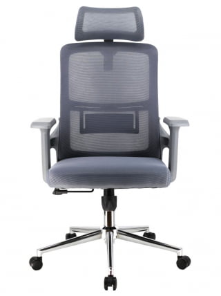Эргономичное кресло Еверпроф ЕП-530 Грей Сетка Серый / Everprof EP-530 Grey_1