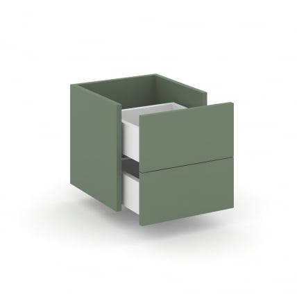 Вставка в надставку - два ящика+ЗС CОНCЕПТ CН.НП-002 Кобо Белый бриллиант / CONCEPT CN.NP-002_0