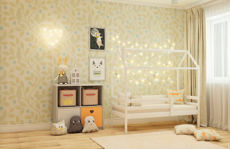 Кровать-домик РооРоом кд-33 Белый / RooRoom_1