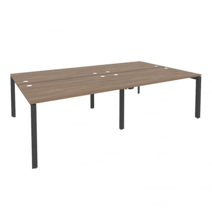 Рабочая станция на П-образном м/к ОНИКС О.МП-Д.РС-4.3.8 Дуб Аризона/Антрацит / ONIX O.MP-D.RS-4.3.8_0