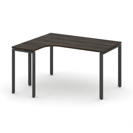 Стол эргономичный левый CОНCЕПТ CН.СА-001(Л) Дуб Мали Антрацит / CONCEPT CN.SA-001(L)_0