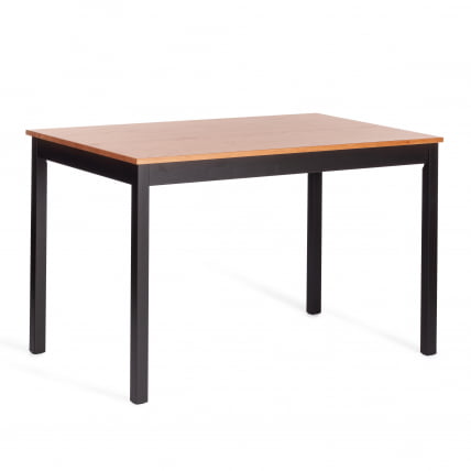 Обеденный комплект Соната (стол + 4 стула) / Соната дининг сет массив сосны, стол: 120х75х73см стул :41х50х95см, антик/черный / Sonata dining set_1