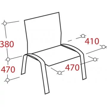 Стул ЗП_УП_ЕЧаир Рио ИЗО хром к/з коричневый 550733 / ZP_UP_EChair Rio_1