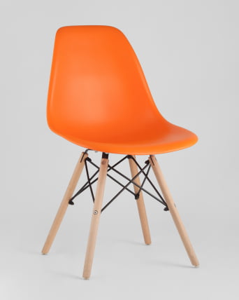 Стул Еамес ДСВ Оранжевый / Eames DSW_1