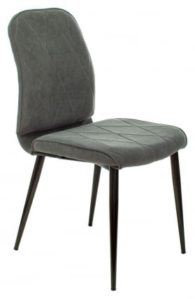 Стул для кухни Бюрократ КФ-3 Серый Алфа 44 / KF-3 Alfa_0