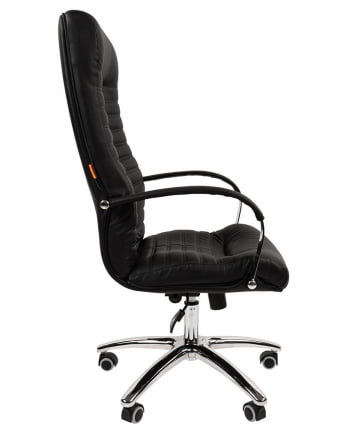 Кресло руководителя CХАИРМАН 480 Н кожа Черный / CHAIRMAN_2