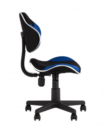 Стул офисный КЗЙ Черно-синий / QZY_3