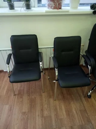 Кресло посетителя CХАИРМАН 850 Терра 118 черный / CHAIRMAN Terra_15