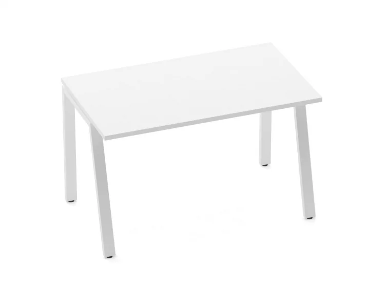 Стол прямой Дека Л-обр. каркас 73.07.12 Белый / Deka_0
