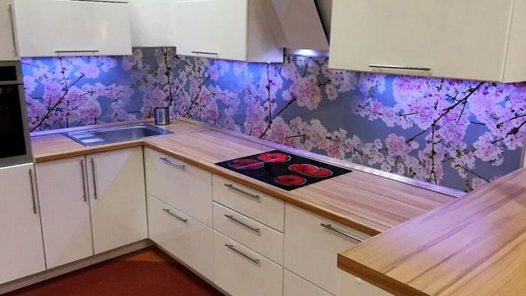 Глянцевый фартук (КОМПОЗИТ) КМ 63 / KM_1