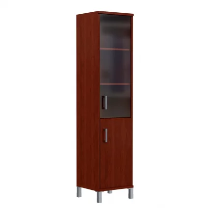 Стеллаж стекло тонированное В431.5 Л Бургунди / L_0