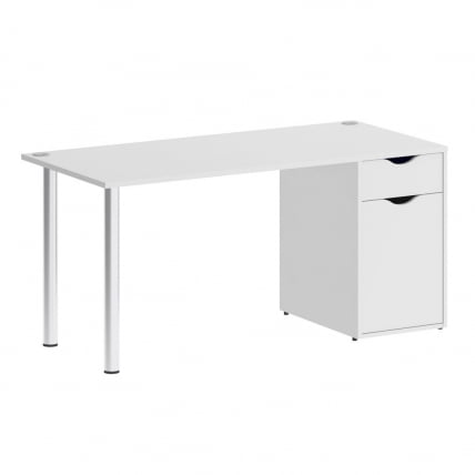 Стол письменный ХОМЕ ОФФИCЕ ВР.СП-3-158.1 Белый Бриллиант / HOME OFFICE VR.SP-3-158.1_0