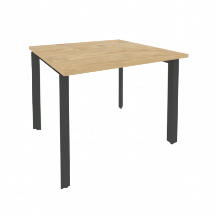 Стол переговорный (1 столешница) ОНИКС О.МП-ПРГ-1.1 Тиквуд Светлый/Антрацит / ONIX O.MP-PRG-1.1_0