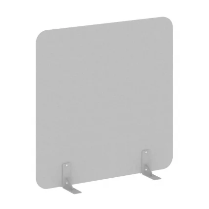 Перегородки на металлических опорах на фетровых подпятниках Р-лине ДП.Ф-120-120 Серый / R-line DP.F-120-120_0