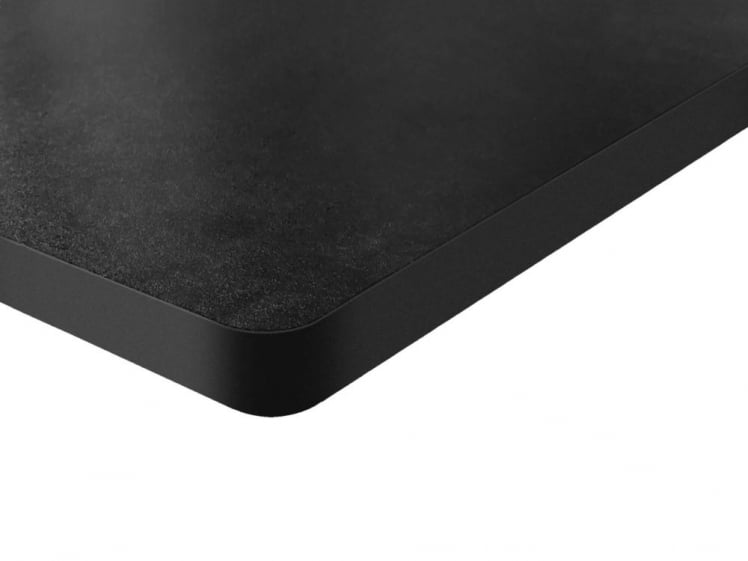 Столешница ПФ2 17 Черный левый радиусный_0