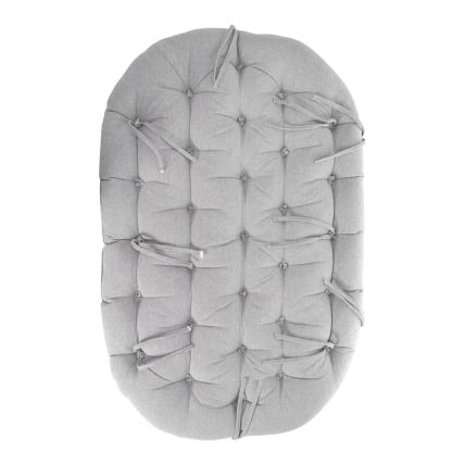 Диван МАМАСАН/МАМАСАН 23/02 В /с подушкой/ 169х102х80 см, Пекан (орех), матрац 182х119 см, ткань серо-бежевая 3М 16/2 / MAMASAN/МАМАСАН W Pecan_12