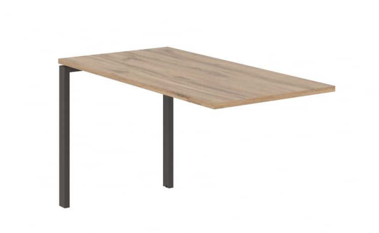 Брифинг-приставка ЕДИС ЕУБ 1367 Дуб Денвер светлый Мокко / EDIS EUB_0