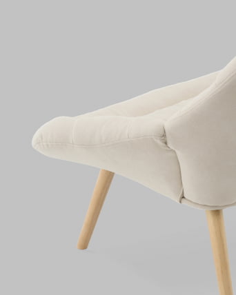 Кресло Олби Страйпс белый_6