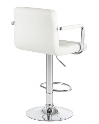 Стул барный ДОБРИН КРУГЕР АРМ (белый) 2 шт / DOBRIN KRUGER ARM_4