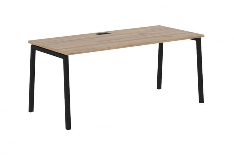 Стол письменный ЕДИС ЕЛСТ 1780 Дуб Денвер светлый Черный / EDIS ELST_0